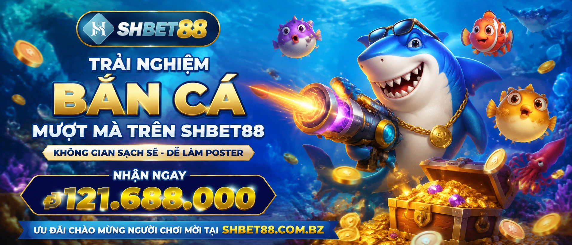 Bắn Cá Jackpot - phòng chơi nổi bật